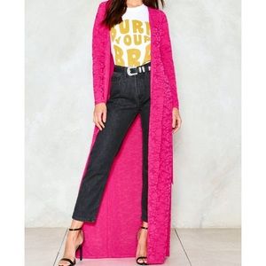 NWT duster jacket